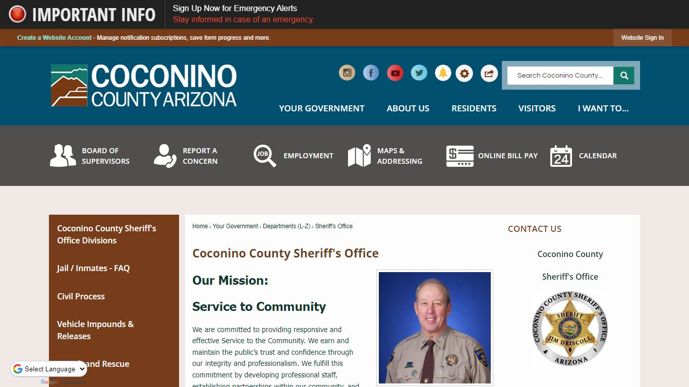 Coconino County Sheriff's Office | Coconino